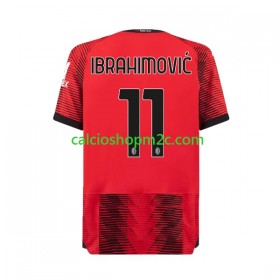 AC Milan Zlatan Ibrahimovic 11 Maglia Prima 2023/2024 Manica Corta